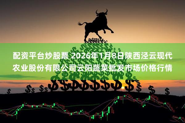 配资平台炒股票 2026年1月8日陕西泾云现代农业股份有限公司云阳蔬菜批发市场价格行情